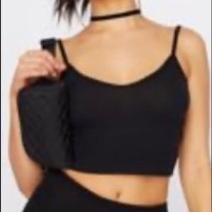 Black Crop Top